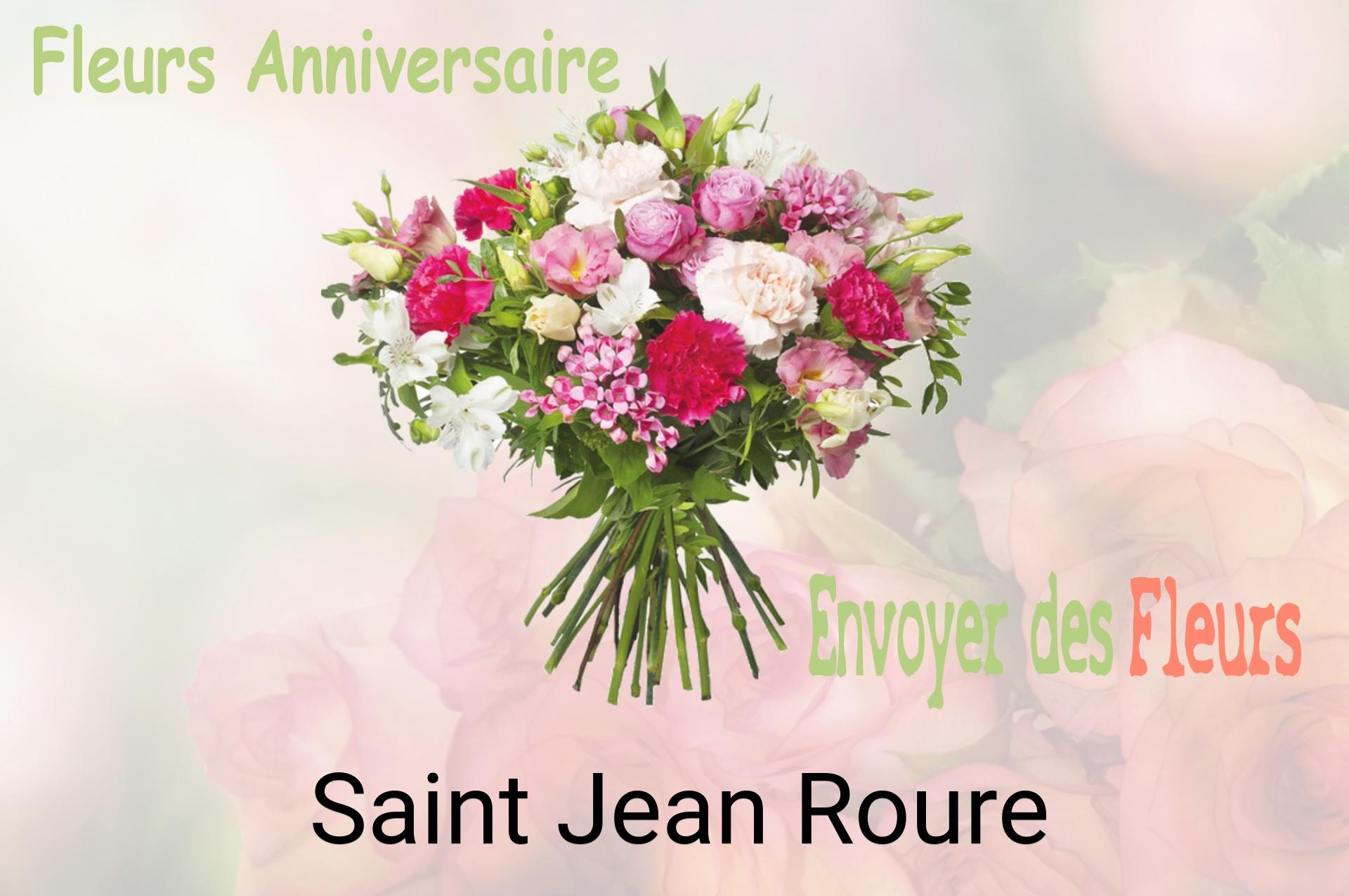 Bouquet de fleurs d’anniversaire livré à Saint-Jean-Roure